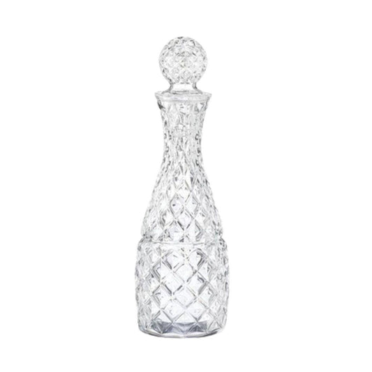 Alegre Glass El Yapımı 3 Parça Karaf Seti