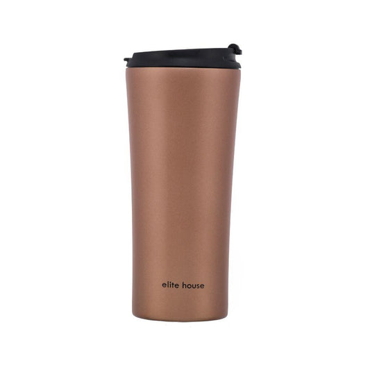 Elite House Daily Sıcak Soğuk 400 ml Termos Bardak Gold